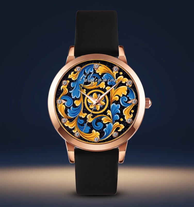 Orologio donna siciliano ginestre di cielo