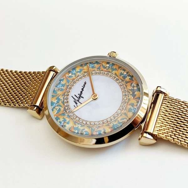 orologi per donna siciliani Orologio siciliano con maiolica Malafemmina