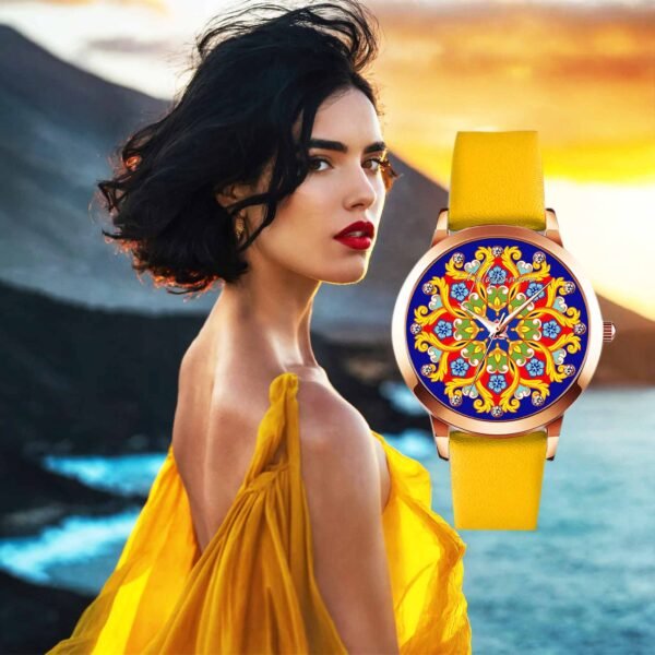 Orologio siciliano incendio d'amore